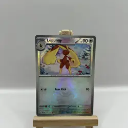 Lopunny 084/131 Pokeball, Prismatic Evolutions, Reverse Holo Pokemon, NM - Image 1