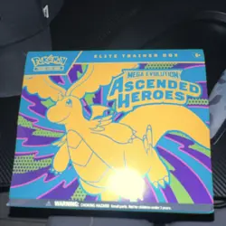 Pokemon Mega Evolution Ascended Heroes Elite Trainer Box Dragonite Zekrom - Image 1