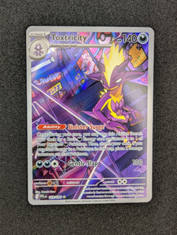 Toxtricity 103/094 Illustration Rare Phantasmal Flames Pokemon NM - Image 1
