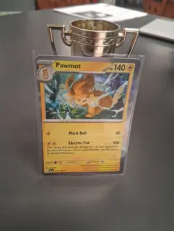Pokemon TCG - Pawmot 076/193 - Holo Rare - Paldea Evolved - Image 1