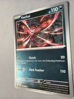 Pokemon TCG * Mega Evolution * 88/132 Yveltal REVERSE HOLO RARE * FRESH PK - Image 2