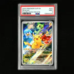 PSA 9 MINT 2023 Pokemon ENG Pikachu G SVP EN 027 Promo - Image 2