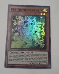 Yugioh PSY-Framegear Delta OP25-EN005 Super Rare NM/LP (Multiple Available) - Image 1