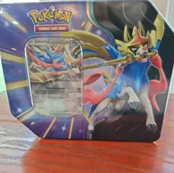 *Sealed Slashing Legends Tin Zacian Ex Pokemon* - Image 1