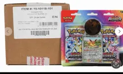 Pokemon Scarlet & Violet Prismatic Evolutions 2-Booster Blister CASE 24ct SEALED - Image 1