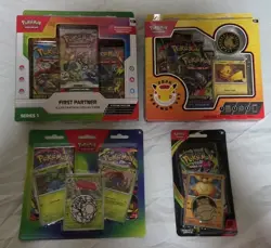 Pokemon Sealed Bundle First Partner Illustration Collection+Pokemon Day Box Lot - Image 1