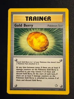 Pokemon Vintage Gold Berry 93/111 Neo Genesis Regular - Image 1