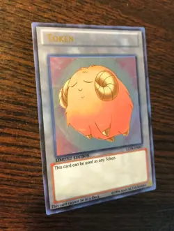 Sheep Token (Orange) LC04-EN007 Yugioh TCG Scapegoat Holo Ultra Rare - LP - Image 2