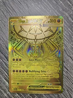 Pokemon Mega Zygarde ex 124/088 GOLD Hyper Rare Perfect Order MINT TOP CHASE - Image 5