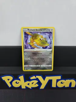 Radiant Steelix 124/196 Pokemon Swsh11: Lost Origin Holo - Image 1