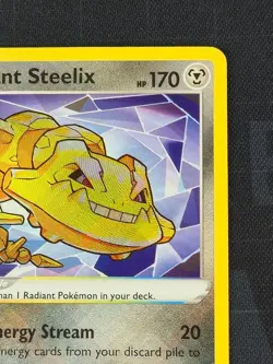 Radiant Steelix 124/196 Pokemon Swsh11: Lost Origin Holo - Image 4