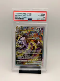 PSA 10 Mewtwo VSTAR GG44/GG70 Crown Zenith GEM MINT Pokemon TCG - Image 1