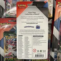 1x LATIOS Pokemon Evolving Skies & Chilling Reign 2 Pack Blister with Pin SEALED - Image 3