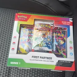 2 Pokemon TCG First Partner Illustration Collection Series 1 Packs English - Image 1