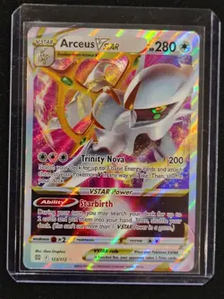 Pokemon Arceus VSTAR 123/172 Holo Brilliant Stars English - Image 1