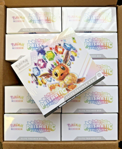 (10) Pokemon TCG Prismatic Evolutions Elite Trainer Boxes FACTORY SEALED ETB - Image 1