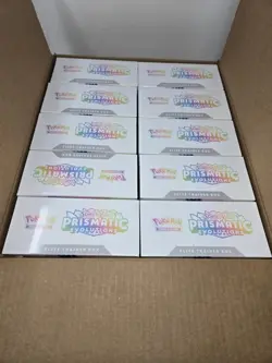 (10) Pokemon TCG Prismatic Evolutions Elite Trainer Boxes FACTORY SEALED ETB - Image 3