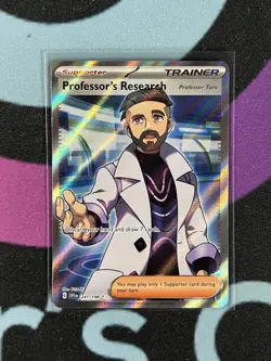 Pokemon Scarlet & Violet Base Set Professor's Research 241/198 Ultra Rare NM - Image 1