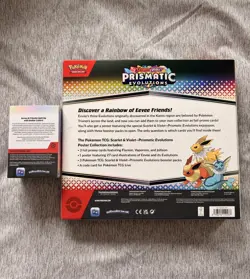 Pokemon TCG Prismatic Evolutions Sealed Lot – Booster Bundle + Poster Collection - Image 2