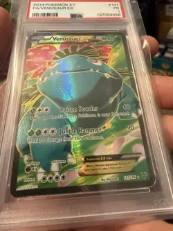 Venusaur EX 141/146 Pokemon TCG XY PSA 1 - Image 3