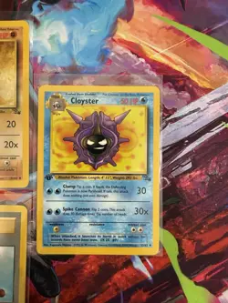 (Mixed 9) 1st Edition Fossil Vintage Lot - Pokemon 1999 English NM - Image 4
