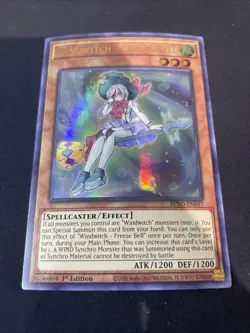 Yugioh! LP Windwitch - Freeze Bell - BLVO-EN017 - Ultra Rare - 1st Edition Light - Image 2