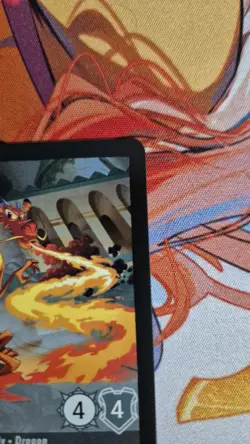 Mushu Majestic Dragon - 137/204 - Rare - Disney Lorcana Archazia's Island NM - Image 4