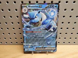 Blastoise EX 009/165 Jumbo Oversized NM Regular Holofoil Pokemon Card - Image 1