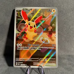 Plusle 193/182 Paradox Rift Pokemon NM FREE TRACKED SHIPPING - Image 1