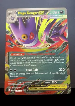 Mega Gengar EX 125/217 Ascended Heroes Pokemon TCG Near Mint - Image 1