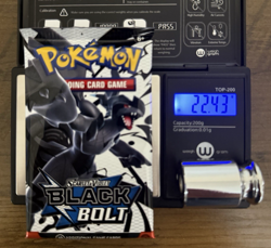 Pokemon TCG: Black Bolt - English Booster Pack SEALED - 22.43g - Image 1
