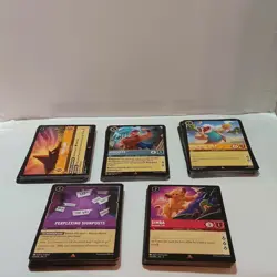 Disney Lorcana TCG Rare Card Lot Of 106 - Image 1