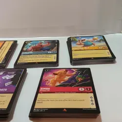 Disney Lorcana TCG Rare Card Lot Of 106 - Image 3