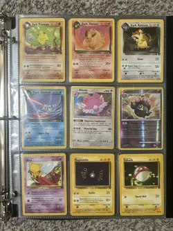 Pokemon TCG Vintage-Mid Era Binder Lot Eng w/ Few Jap - Image 1