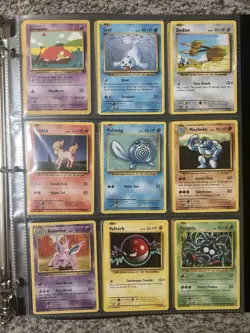 Pokemon TCG Vintage-Mid Era Binder Lot Eng w/ Few Jap - Image 3