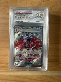Pokemon Charizard ex 074 Scarlet & Violet Promo ACE 10 GEM MINT - Image 1