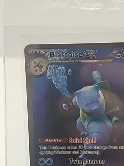 Pokemon Blastoise ex 200/165 Sv: Scarlet & Violet 151 Special Illustration Rare… - Image 3