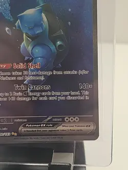 Pokemon Blastoise ex 200/165 Sv: Scarlet & Violet 151 Special Illustration Rare… - Image 5