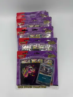 Pokemon TCG Ascended Heroes Tech Sticker Collection Sealed - Lot of 6 - Image 1