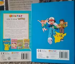Pokemon Funfax Collectors File Bundle + Completed Sticker Poster & Books Job Lo - Image 3