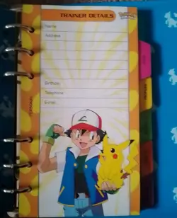 Pokemon Funfax Collectors File Bundle + Completed Sticker Poster & Books Job Lo - Image 4