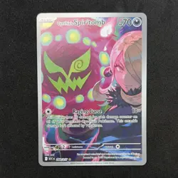 Pokemon TCG Cynthia's Spiritomb ASC 244/217 Rare Full Art Holo Basic 70 HP 2026 - Image 1
