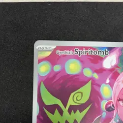 Pokemon TCG Cynthia's Spiritomb ASC 244/217 Rare Full Art Holo Basic 70 HP 2026 - Image 2