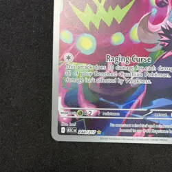 Pokemon TCG Cynthia's Spiritomb ASC 244/217 Rare Full Art Holo Basic 70 HP 2026 - Image 5
