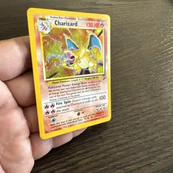 🔥 Perfect Mouth Swirl! 🔥 Charizard Base Set 2 Pokemon Holo 4/130 wotc - Image 2