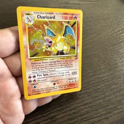 🔥 Perfect Mouth Swirl! 🔥 Charizard Base Set 2 Pokemon Holo 4/130 wotc - Image 3