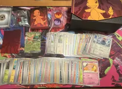 Opened Pokemon Obsidian Flames ETB Promo Not Included - Image 1