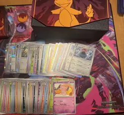 Opened Pokemon Obsidian Flames ETB Promo Not Included - Image 2