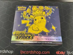 Pokemon Center Exclusive Surging Sparks Elite Trainer Box ETB Brand New R1 - Image 1