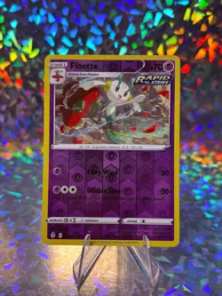 FLOETTE 072/203 UNCOMMON EVOLVING SKIES POKEMON LP REVERSE HOLO - Image 1